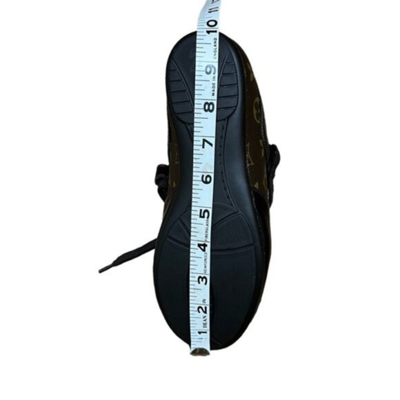 Authentic Louis Vuitton Sneakers Monogram Shoes Women Size EU 36.5 - Picture 11 of 16